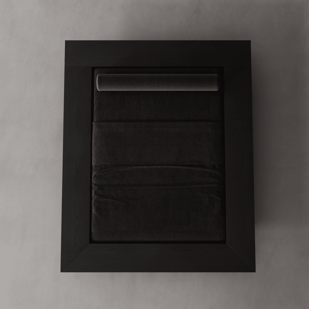 NOĆ BED 01 | EBONIZED OAK