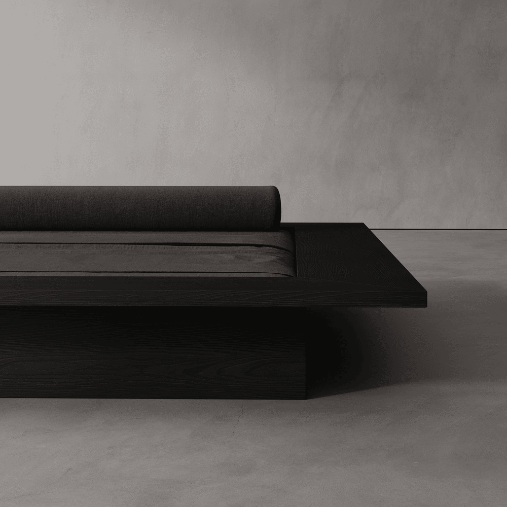 NOĆ BED 01 | EBONIZED OAK