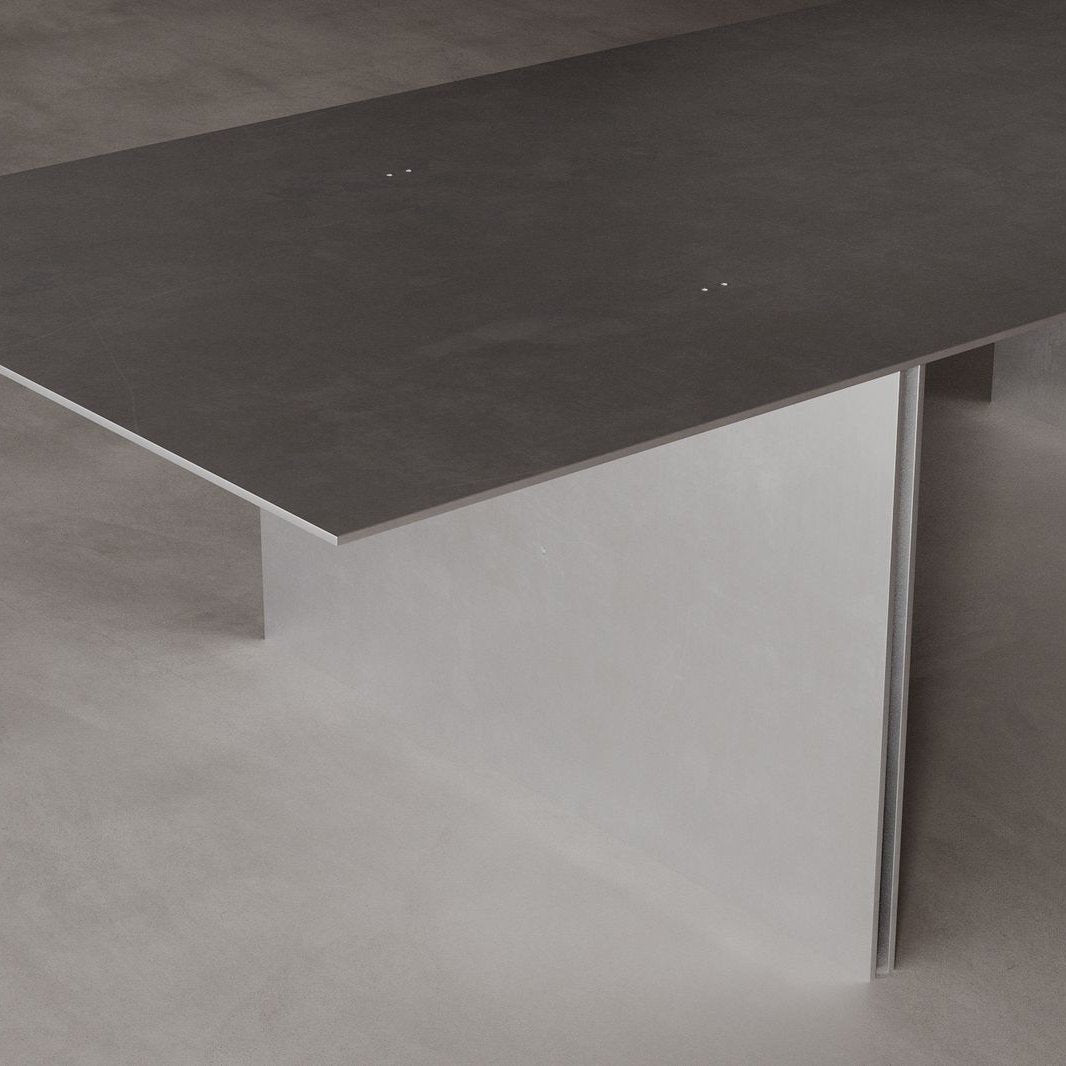 DINING TABLE 01 | STAINLESS STEEL