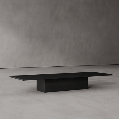 COFFEE TABLE 02 - EBONIZED OAK