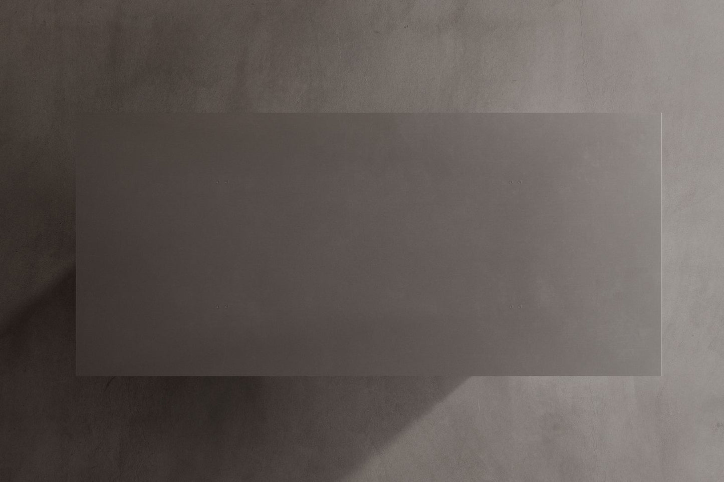 Stainless steel office desk designed and manufactured in London