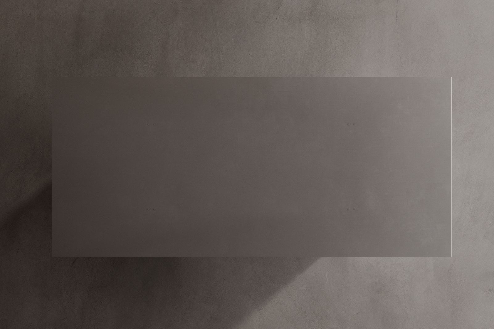 Stainless steel office desk designed and manufactured in London